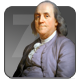 Report Card Maker Logo With Ben Franklin.